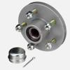 damyprd Boat Trailer Galvanized Trailer Wheel Hub kit Greased view 2