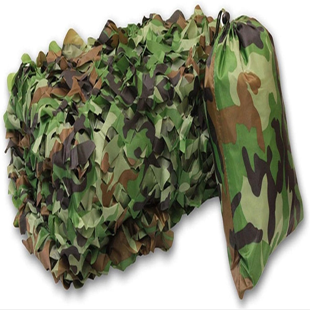 MekUk Camo Netting Outdoor Camo Netting, Camouflage Netting for Hunting Hide, Shooting Hide,Camping Hide Party Game Car Covers for Hunting Blind Shooting Military Theme Party D(3*4m/9.8*13ft)