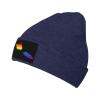 MULIHU LGBT Flag Map of Samoa Beanie Hat for Men Women Winter Warm Knit Hats Ski Hat Skull Cap Navy Blue view 1