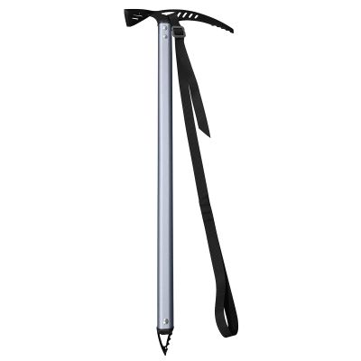 Bobillow Outdoor Camping Ice Axe Walking Pick for Camping Aluminum Alloy Mountaineering Axe Glacier Climbing Tool Lightweight Design,70 Cm Gray
