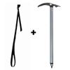 Bobillow Outdoor Camping Ice Axe Walking Pick for Camping Aluminum Alloy Mountaineering Axe Glacier Climbing Tool Lightweight Design,70 Cm Gray view 4