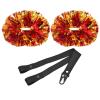 Blaward 2 Pack Cheerleading Pom Poms +Custom Made Pom Holder Cheer Uniform Costume Accessory for Party Dance Sports Noisemaker,Cheerleading Squad Spirited Fun Poms Cheerleader Pompoms view 1