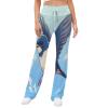 Cute Swallow Womens Yoga Pants Straight-Leg Loose Drawstring Sweatpants Lounge Joggers Pants 3XL view 2