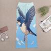 Cute Swallow Womens Yoga Pants Straight-Leg Loose Drawstring Sweatpants Lounge Joggers Pants 3XL view 3