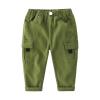 Baby and Toddler Pull On Cargo Jogger Pants Boys Sweatpants Elastic Waist Casual Jogging Toddler Boy (AG, 18-24 Months)