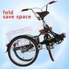DBZRRKHDC Adult Tricycle Cruiser Bike Shopping Outdoor Sport Folding Adult Tricycle 20 Inch Trike 3 Wheel Bikes Bicycles with Large Basket Low-Step Through Frame Adjust Saddle view 3