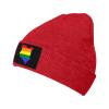 MULIHU LGBT Flag Map of Kenya Beanie Hat for Men Women Winter Warm Knit Hats Ski Hat Skull Cap Red view 1