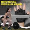 HOZMOZ Ventilated Weight Lifting Gloves, Thick Padded Workout Gym Gloves with Full Palm Protection & Grip & Shock Absorption for Women & Men's Fitness Exercise Training view 2