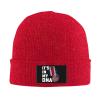 MULIHU Costa Rica It's in My DNA Beanie Hat for Men Women Winter Warm Knit Hats Ski Hat Skull Cap Red view 2