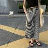 Little Girls Stripe Wide Leg Pants with Pockets Toddler Elastic High Waist Straight Leg Loose Pants Boys (A, 5-6 Years) view 2