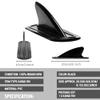 Glomora Surfing Fins Skeg Tracking Fin for Longboard, Surfboard and Paddleboard (8.1x2.6x2.6inch) view 2