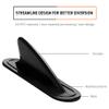 Glomora Surfing Fins Skeg Tracking Fin for Longboard, Surfboard and Paddleboard (8.1x2.6x2.6inch) view 3