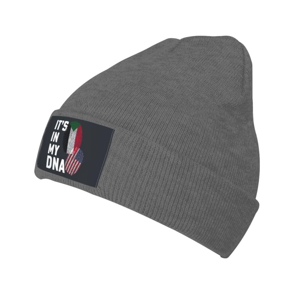 MULIHU Sudan It's in My DNA Beanie Hat for Men Women Winter Warm Knit Hats Ski Hat Skull Cap Deep Heather