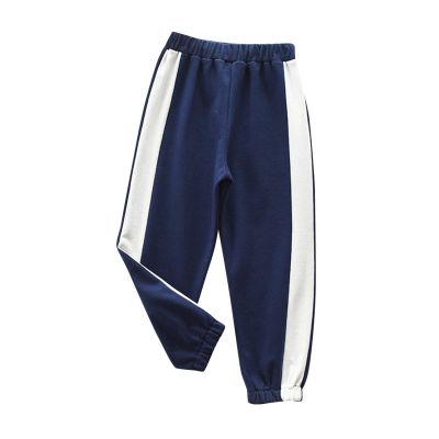 Toddler Boys Girl's Sweatpants Elastic Waist Long Sports Jogger Pants Athletic Pants Kids Street Hip (Navy, 4-5 Years)