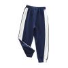 Toddler Boys Girl's Sweatpants Elastic Waist Long Sports Jogger Pants Athletic Pants Kids Street Hip (Navy, 4-5 Years) view 1