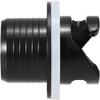 Jinshining 2 Pcs Black Boats Air Foot Pumps Hose Adapter Inflatable Kayak Air Valves Adapter Kayak Foot Pumps Valves Adapter for Inflatables Kayaking view 4