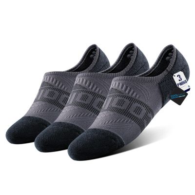 BRISIRA Bamboo Viscose Compression No Show Socks Womens Non Slip Running Athletic Cushion Moisture Wicking Low Cut