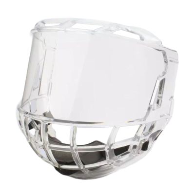 Aosekaa Ice Hockey Visor Shield Combo Full Face Protection Visor Clear Dryland Hockey Exercise Face Shield Protector for Youth Senior