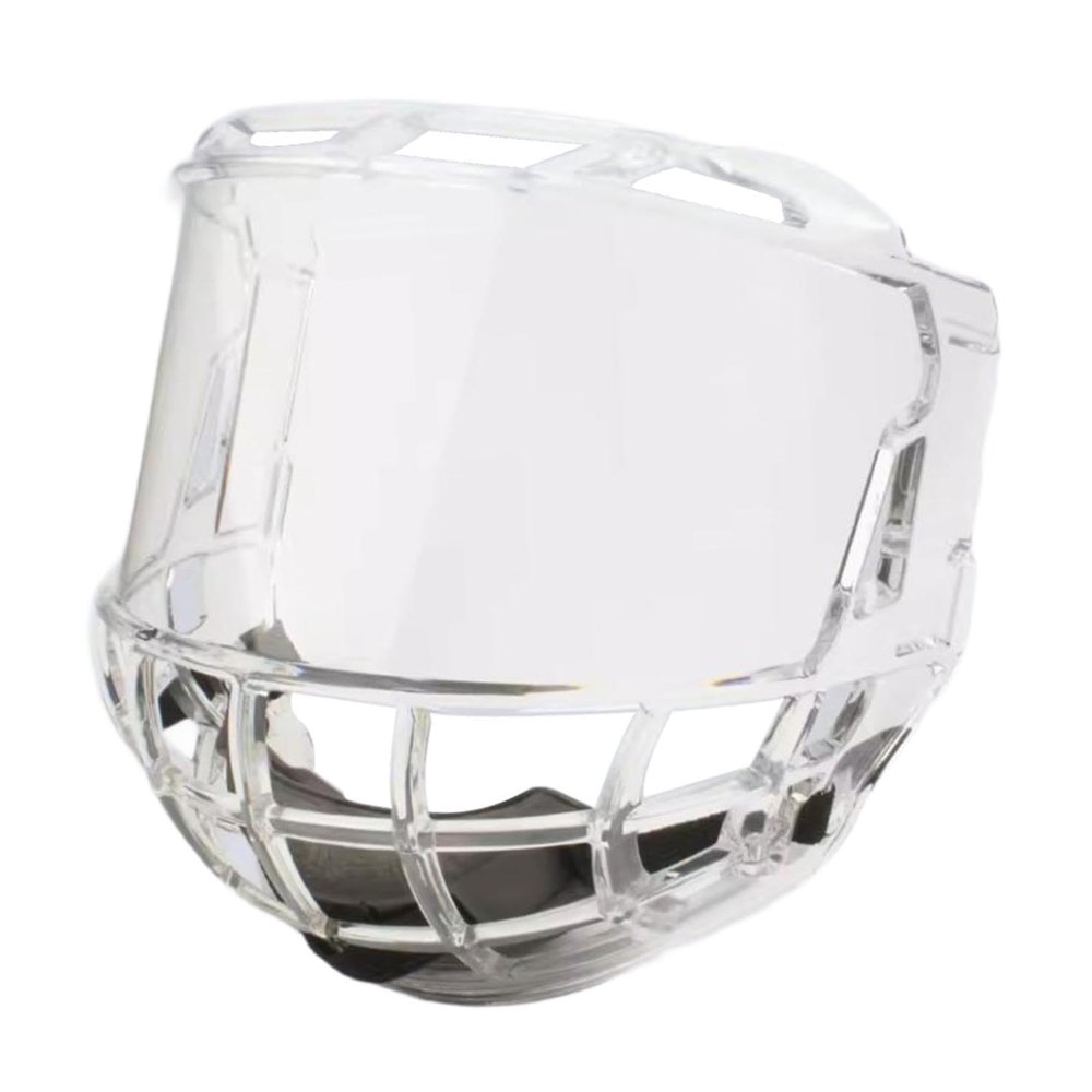 Aosekaa Ice Hockey Visor Shield Combo Full Face Protection Visor Clear Dryland Hockey Exercise Face Shield Protector for Youth Senior