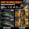 HUVIOVED Military Grade Night Vision Goggles for Adults, Head Mounted Night Vision Binoculars NVG Goggles with 32GB Memory Card for Hunting Surveillance view 3