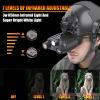 HUVIOVED Military Grade Night Vision Goggles for Adults, Head Mounted Night Vision Binoculars NVG Goggles with 32GB Memory Card for Hunting Surveillance view 4