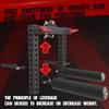 FAGUS H Lateral Raise Attachment,Plate Loaded Deltoid and Shoulder Press Machine,Upper Body Strength Training Machine Fits for 5/8 Aperture Racks view 3