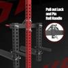 FAGUS H Lateral Raise Attachment,Plate Loaded Deltoid and Shoulder Press Machine,Upper Body Strength Training Machine Fits for 5/8 Aperture Racks view 4
