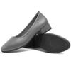 Jeekopeg Low Chunky Pumps Women's Round Toe Heels PU Leather Chunky Pumps Shoes Classic Closed Toe Pumps Low Heel Dress Shoes for Woman(Grey,US10) view 1