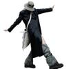 haozaikeji Viking Faux Fur Leg Warmers Furry Medieval Boot Covers Warrior Leg Guards Cosplay Costume Accessory for Women Men view 2
