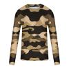 Big and Tall Shirts for Men Long Sleeve Camouflage Print Graphic Pullover Tops Camo Gym Workout Crewneck Sweatshirts mens hawaiian shirts Camouflage XXXL view 4