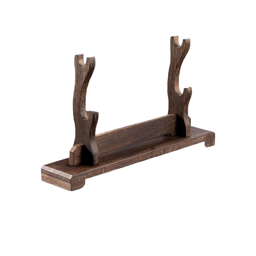 LUNCHS Sword Stand Suitable for Display Collections Katana Stand Living Room Study Decoration Suitable for Birthday, (2 Layers,Medium)