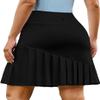 ELESOL Women's Golf Skirt 20 Inch Knee Length Pleated Tennis Skirt with Shorts Tummy Control Casual Modest Dress view 1