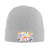 MULIHU Colorful Abstract Seamless Pattern Beanie Hat for Men Women Winter Warm Knit Hats Ski Hat Skull Cap view 2