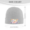 MULIHU Colorful Abstract Seamless Pattern Beanie Hat for Men Women Winter Warm Knit Hats Ski Hat Skull Cap view 3