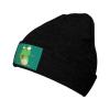 MULIHU Cute and Funny Cartoon Frog Beanie Hat for Men Women Winter Warm Knit Hats Ski Hat Skull Cap Black