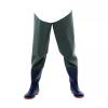 JCWGLY Outdoor Fishing Wader Boots for Men Women Lightweight PVC Waterproof Hip Waders Boots Comfortable and Warm(Green,9) view 1