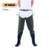 JCWGLY Outdoor Fishing Wader Boots for Men Women Lightweight PVC Waterproof Hip Waders Boots Comfortable and Warm(Green,9) view 2