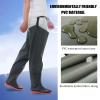 JCWGLY Outdoor Fishing Wader Boots for Men Women Lightweight PVC Waterproof Hip Waders Boots Comfortable and Warm(Green,9) view 4