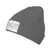 MULIHU Glitter Seamless Pattern Beanie Hat for Men Women Winter Warm Knit Hats Ski Hat Skull Cap Deep Heather