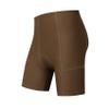 Kids Padded Cycling Bike Shorts with Padding Boys Girls Mountain Biking Shorts with Pockets Coffee view 1