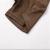 Kids Padded Cycling Bike Shorts with Padding Boys Girls Mountain Biking Shorts with Pockets Coffee view 4