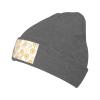 MULIHU Cute Lion Seamless Pattern Beanie Hat for Men Women Winter Warm Knit Hats Ski Hat Skull Cap