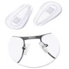 Glintbay Nosepads for Prada PR 54TV-55 Sunglasses - Clear view 1