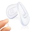 Glintbay Nosepads for Prada PR 54TV-55 Sunglasses - Clear view 2