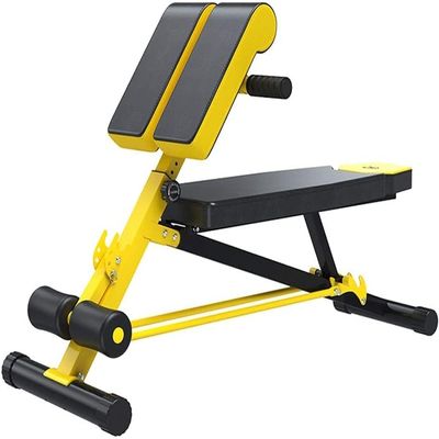 NWKHRSO Weight Bench Weight Bench,Roman Chair Multifunction Waist Back Training Fitness Chair Sit-up Board Home Fitness Equipment Dumbbell Stool Workout Bench