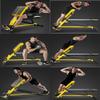 NWKHRSO Weight Bench Weight Bench,Roman Chair Multifunction Waist Back Training Fitness Chair Sit-up Board Home Fitness Equipment Dumbbell Stool Workout Bench view 2