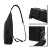 Crossbody Sling Backpack Sling Bag for Men Women Cross Chest Bag Shoulder Bag Hong Kong Travel Hiking Daypack view 2