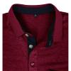Men Fall Winter Polo Shirts Long Sleeved Flip Collar Tops Pocket Button V Neck T Shirts Golf Casual Sports Tops Mens Long Sleeve tee Shirts Wine L view 4