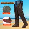 JCWGLY Waterproof Hip Waders Boots for Men Women Outdoor Fishing Boots Hip Boots Wading Boots Lightweight and Non-Slip(8) view 2