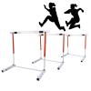 Blazea 3 Pack Height Adjustable Hurdles, Metal Hurdles for Track and Field, Adults Hurdles Training Equipment, Obstacles Poles Athletic Hurdles Set view 1
